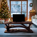Modern Solid Wood TV Console For Winter Home Decoration