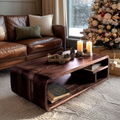 Mid Century Solid Wood Coffee Table For Holiday Furniture Accent