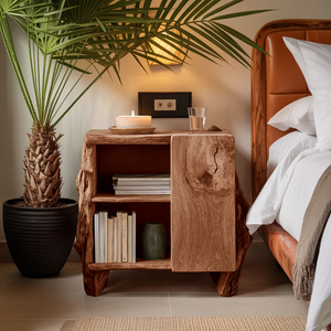 Rustic Side Cabinet For Bedroom Furniture Solutions