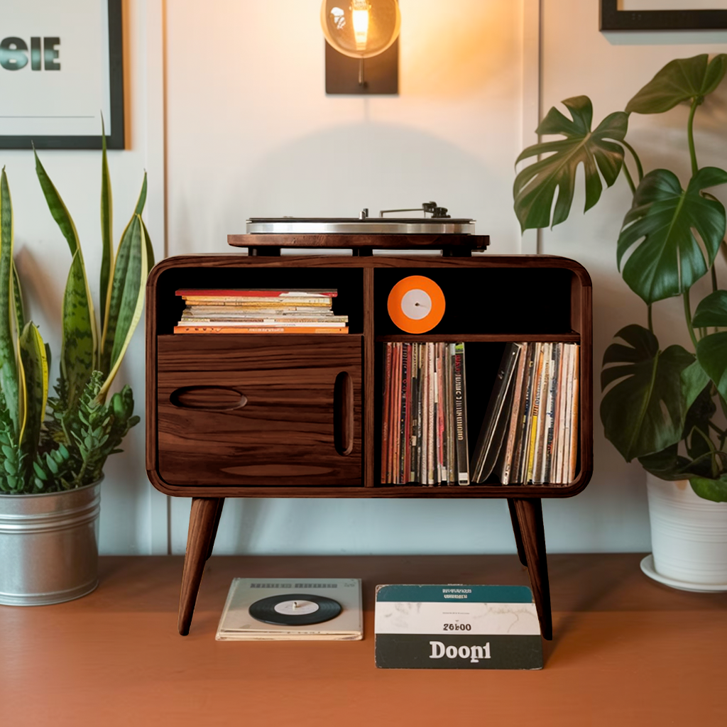 Rustic Media Console Cabinet For Furniture Decor
