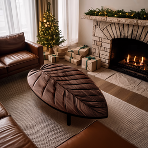 Rustic Solid Wood Coffee Table For Holiday Furniture Decoration