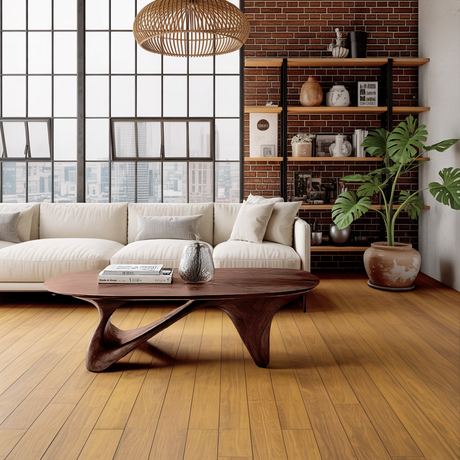 Farmhouse Low Table For Warm Living Room Feel
