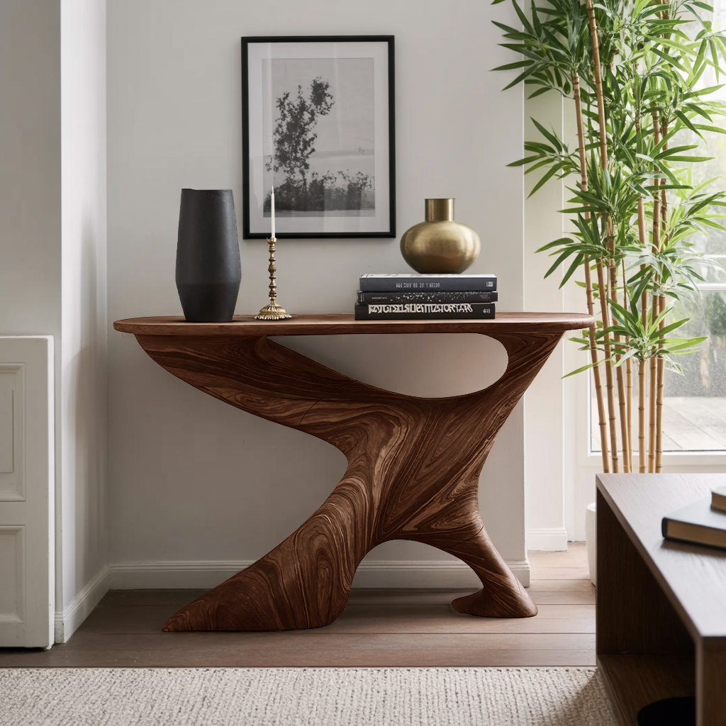 Handcrafted Foyer Table Furniture Decor