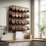 Mid Century Handmade Spice Storage For Kitchen Decor