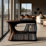 Farmhouse Record Cabinet For Entryway Organization