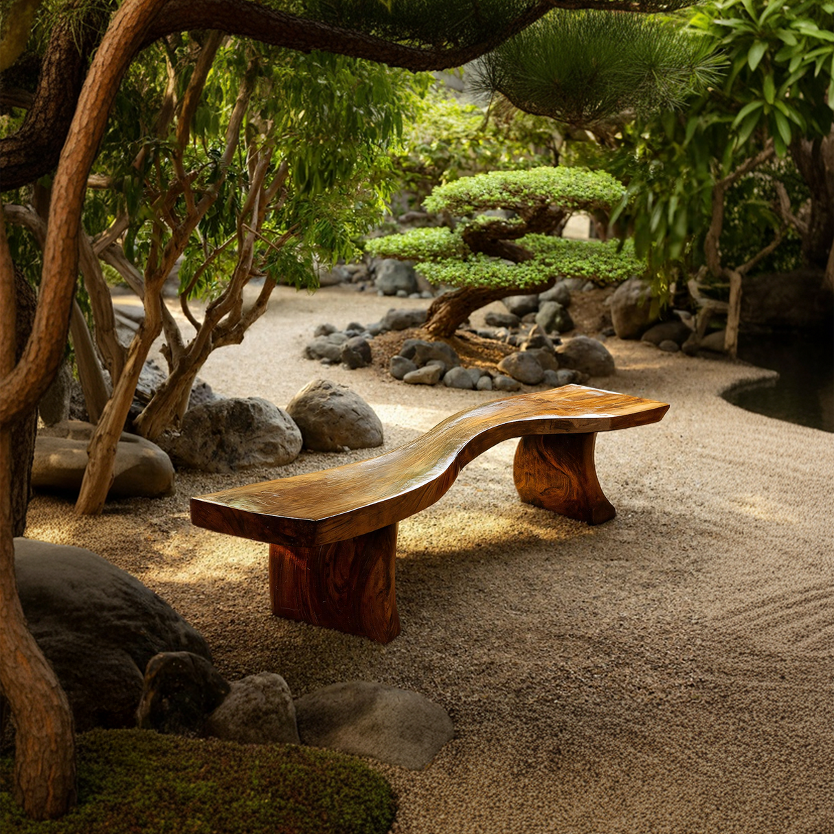Handmade Wooden Entryway Bench For Hallway Seating