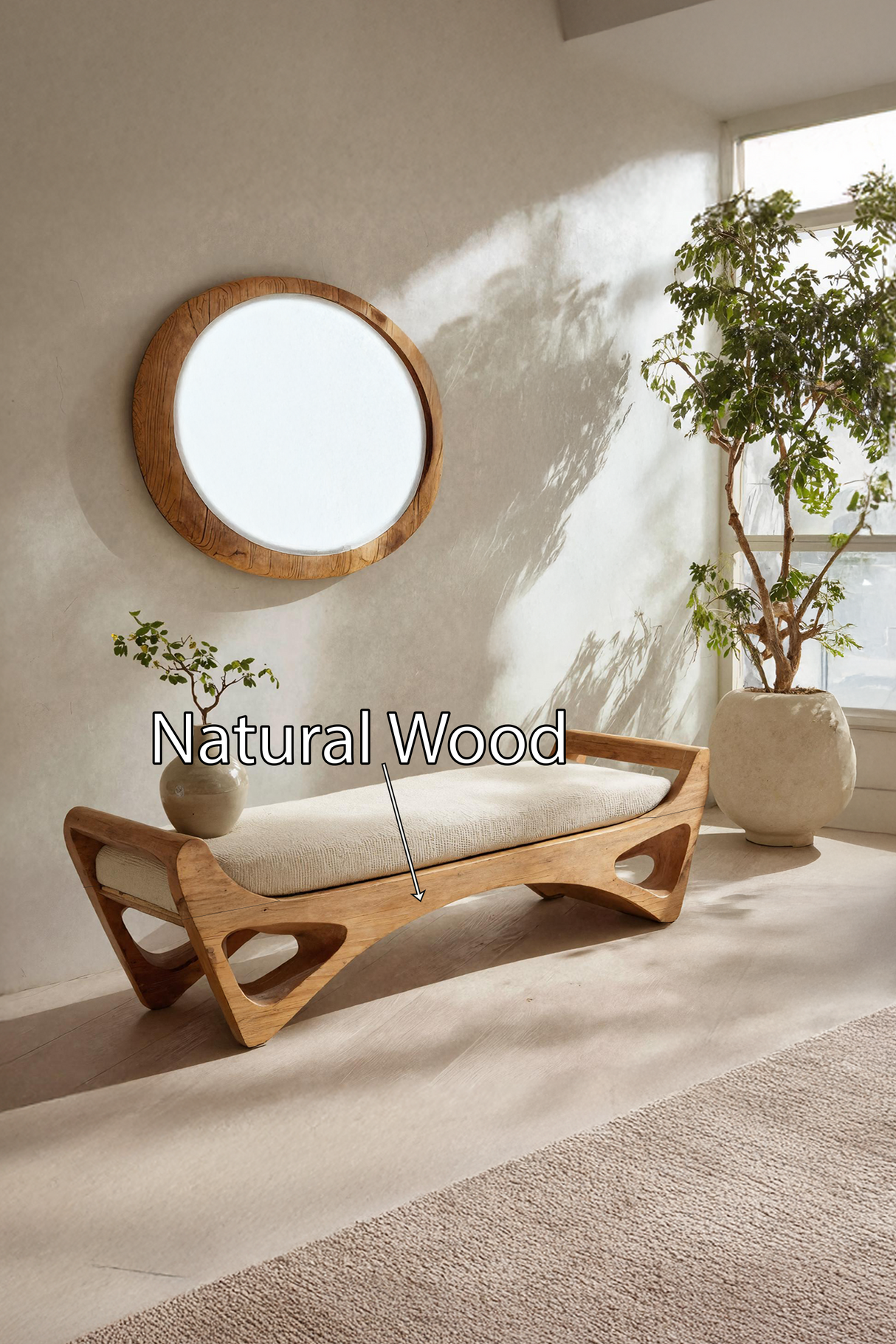 Handcrafted Bedroom Bench For Functional Furniture Styling