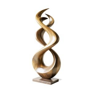 Rustic Abstract Sculpture For Outdoor Garden