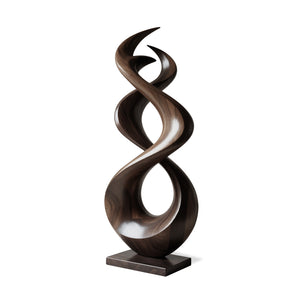 Rustic Abstract Sculpture For Outdoor Garden