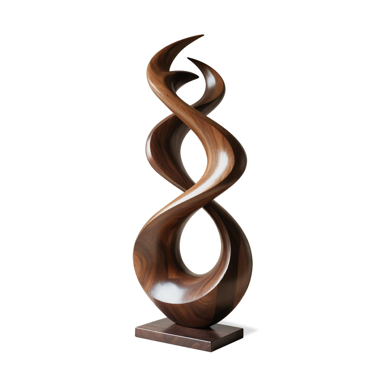 Rustic Abstract Sculpture For Outdoor Garden