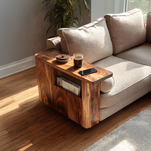 Modern Wooden Side Table For Cozy Living Room Design