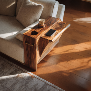 Mid Century Wooden Side Table For Bedroom Or Lounge