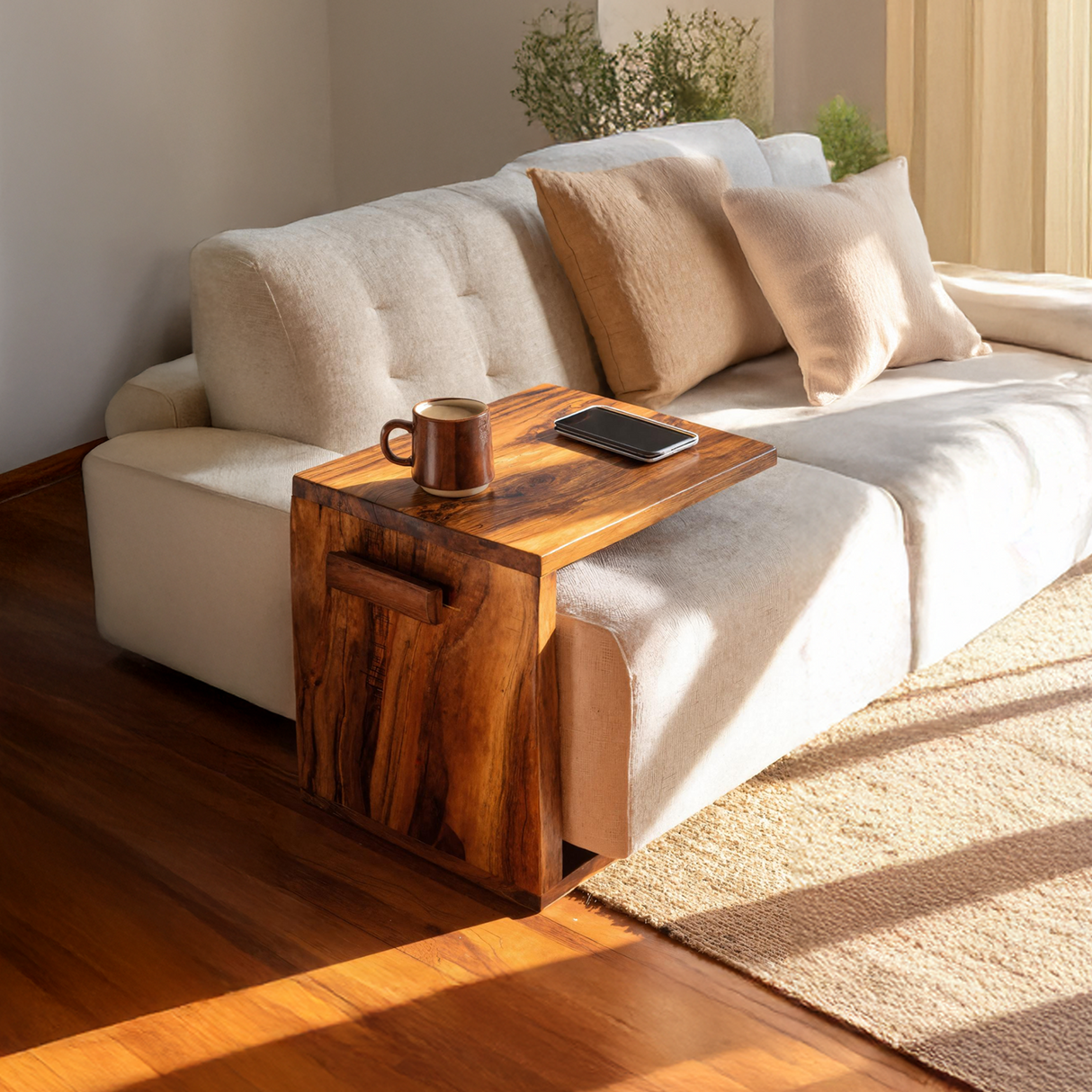 Mid Century Modern Armrest For Wooden Furniture Decor