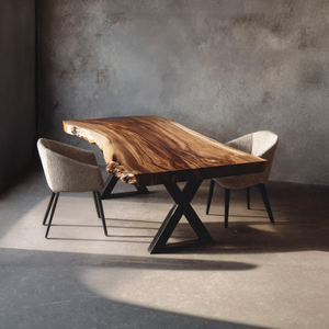 Kitchen Decor Modern Solid Wood Dining Table Minimal Legs