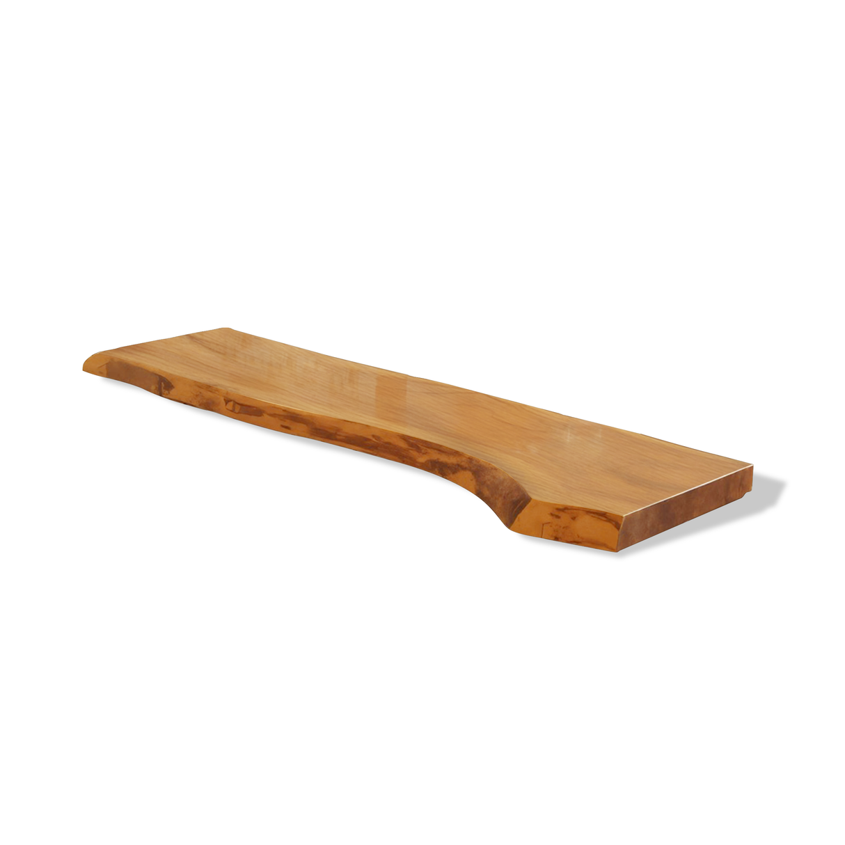 Live Edge Solid Wood Balcony Bar Table For Rail Mount Outdoor Breakfast
