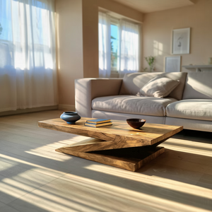 Handcrafted Coffee Table For Cozy Living Room Spaces