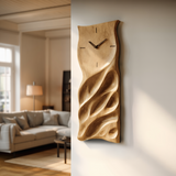 Minimalist Handcrafted Wall Clock For Living Room Interior