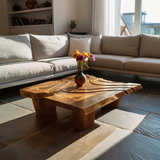 Mid Century Abstract Irregular Coffee Table For Entryway Design