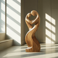 Handcrafted Abstract Sculpture For Furniture Wall Decor