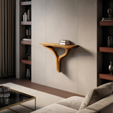 Modern Floating Wood Shelf For Home Interior