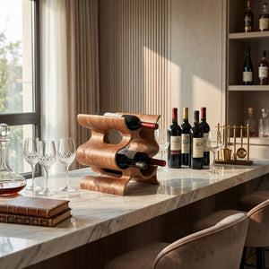 Farmhouse Wine Stand For Furniture Accent Feature