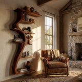 Modern Tree Wall Shelf With Branches For Living Room