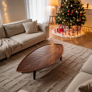 Farmhouse Wooden Coffee Table For Living Room Christmas Furniture