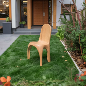 Modern Sculptural Chair With Minimalist Design For Living Room