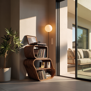 Mid Century Vinyl Record Console For Livingroom Style