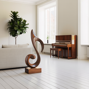 Mid Century Abstract Sculpture For Outdoor Garden Style