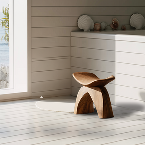 Farmhouse Bath Seat For Cozy Bathroom Furniture Decor