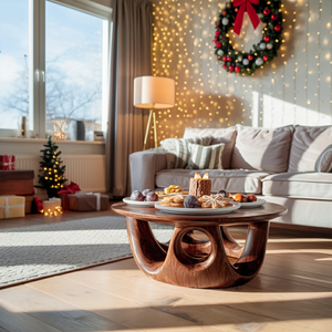 Mid Century Wooden Coffee Table For Stylish Living Room Furniture