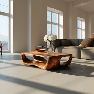 Modern Coffee Table Sculpture Design For Living Room