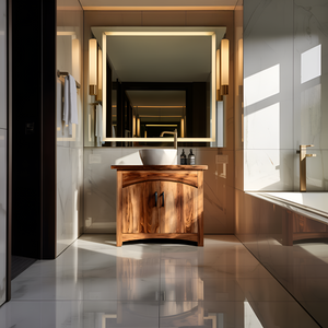 Modern Bathroom Vanity Cabinet For Bathroom Space