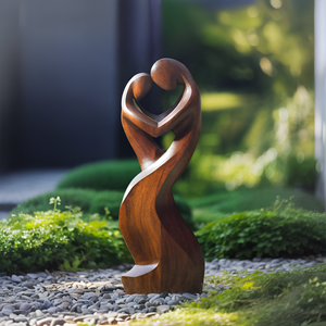 Handcrafted Abstract Sculpture For Furniture Wall Decor