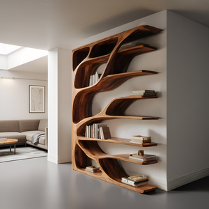 Modern Statement Bookshelf For Home Interiors Decor