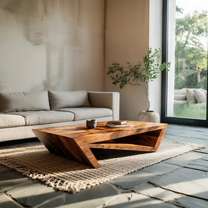 Modern Coffee Table With Unique Storage For Living