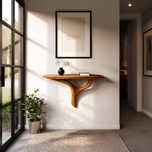 Modern Floating Wood Shelf For Home Interior