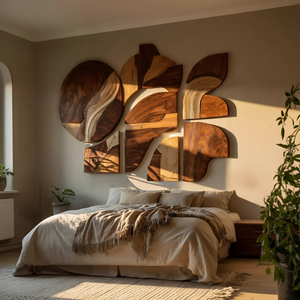Farmhouse Wooden Wall Art Sculpture For Home Decor