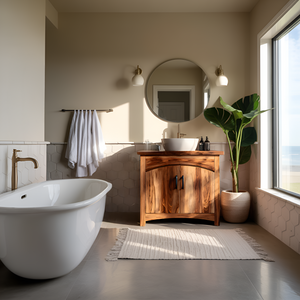 Modern Bathroom Vanity Cabinet For Bathroom Space