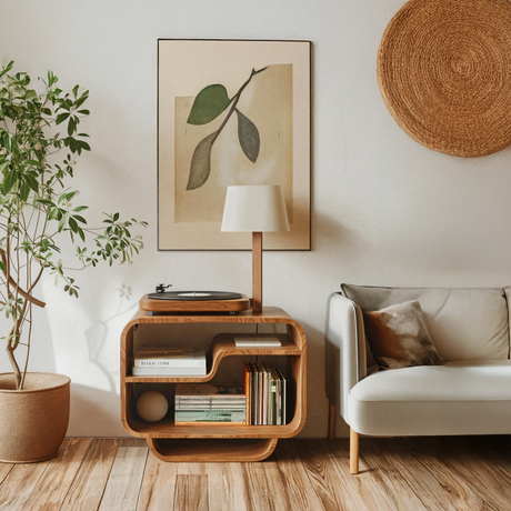 Farmhouse Style Media Cabinet For Entryway Decor