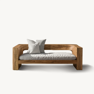 Rustic Outdoor Sofa Set And Coffee Table For Garden