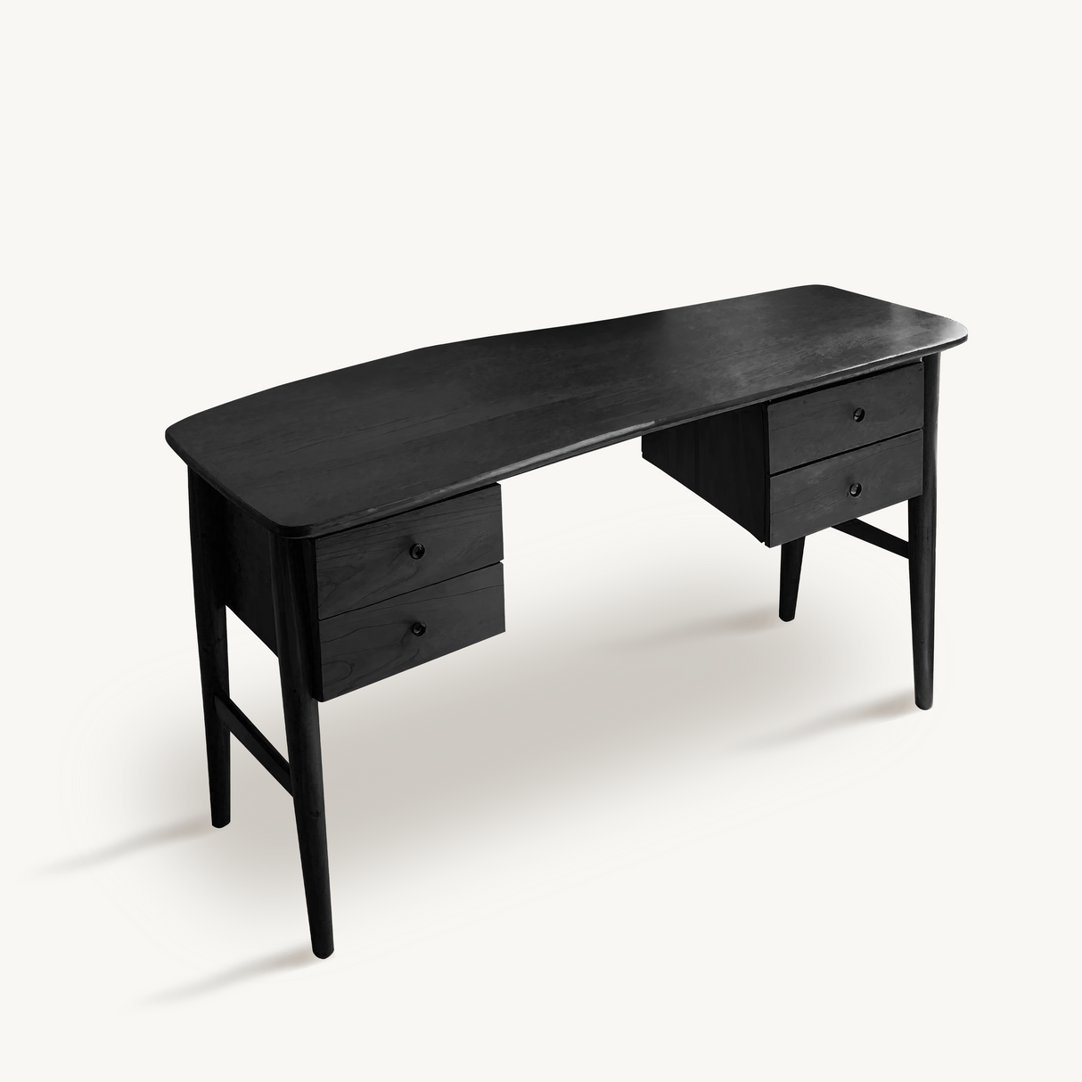 Mid Century Writing Desk For Bedroom Workspace Or Study Nook