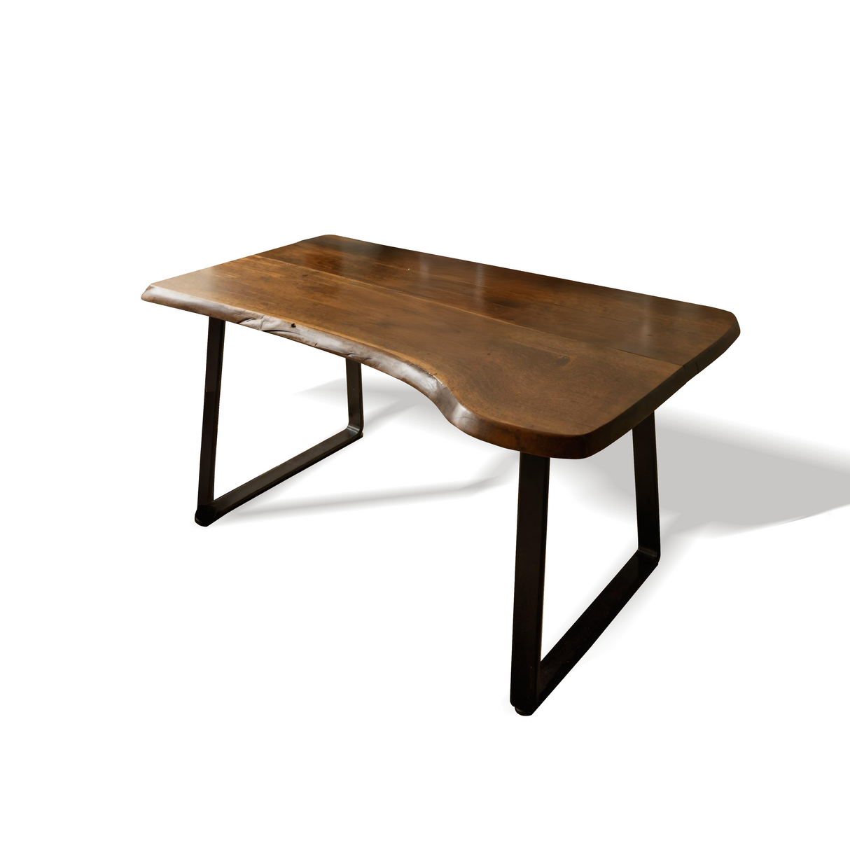 Modern Live Edge Writing Desk For Home Office