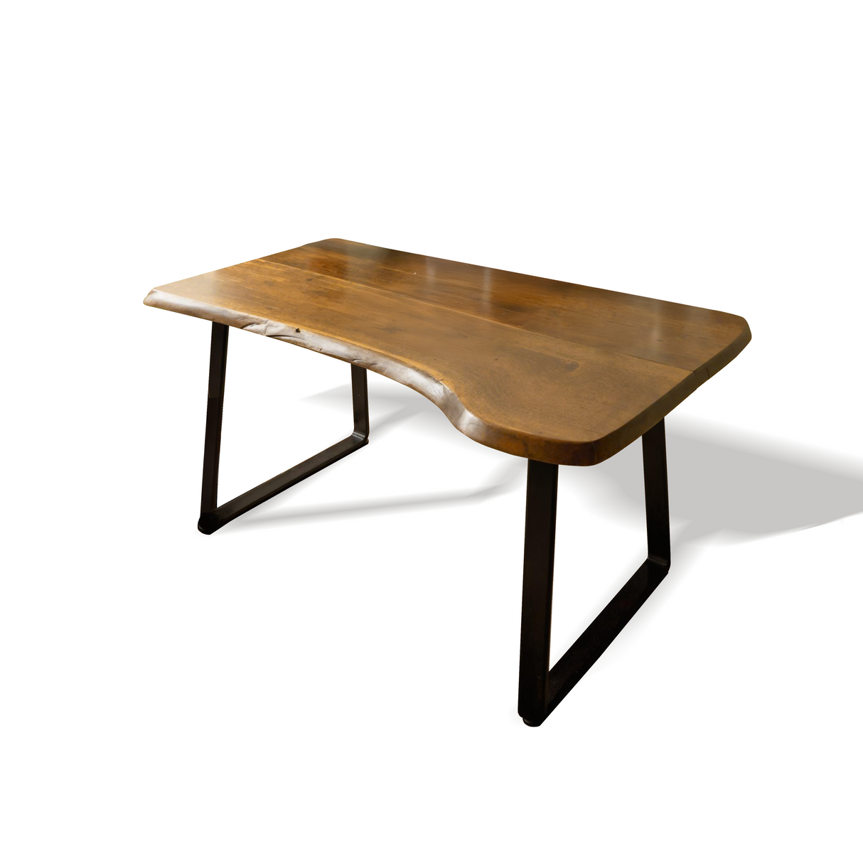 Modern Live Edge Writing Desk For Home Office