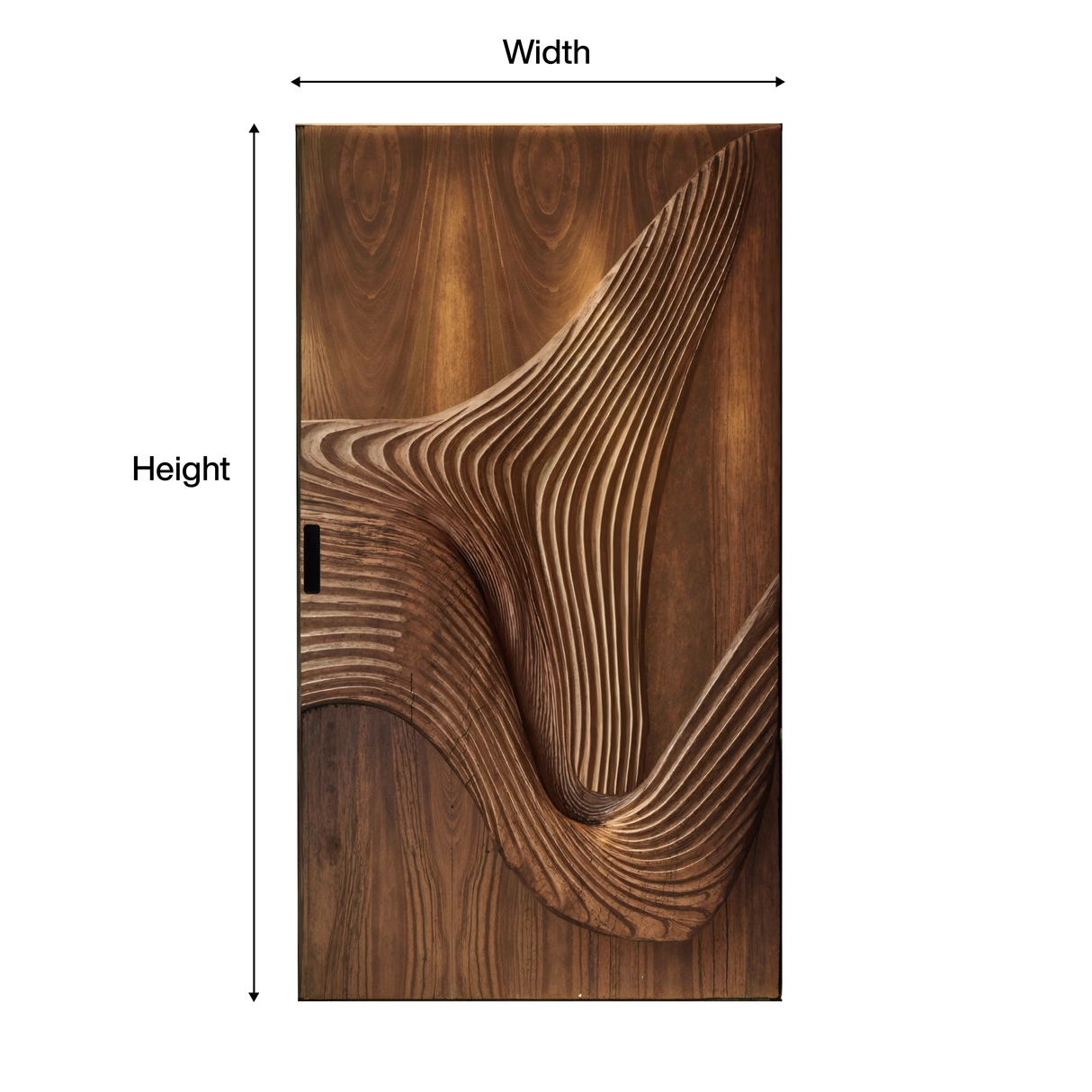 Modern Carved Sliding Door For Bathroom And Entrance