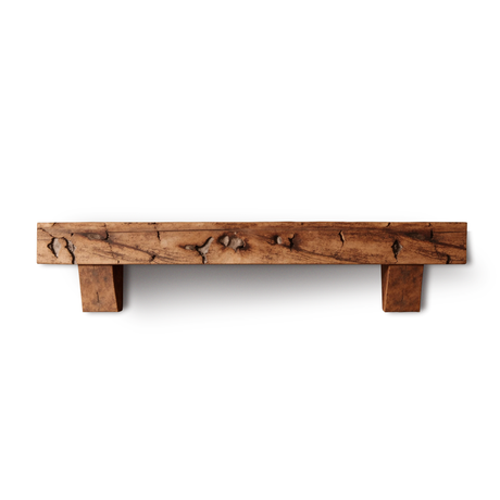 Rustic Fireplace Mantel Beam For Cozy Living Room Decor