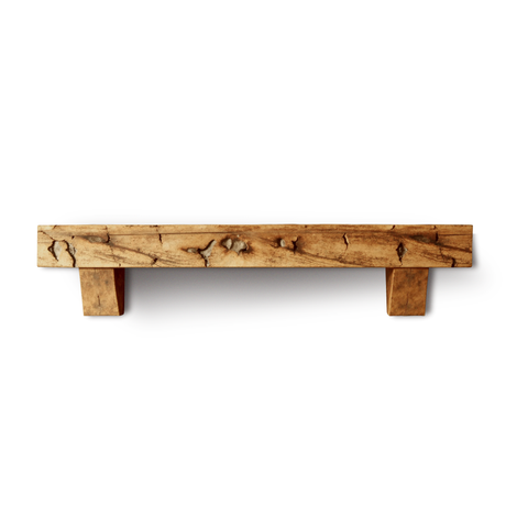 Rustic Fireplace Mantel Beam For Cozy Living Room Decor