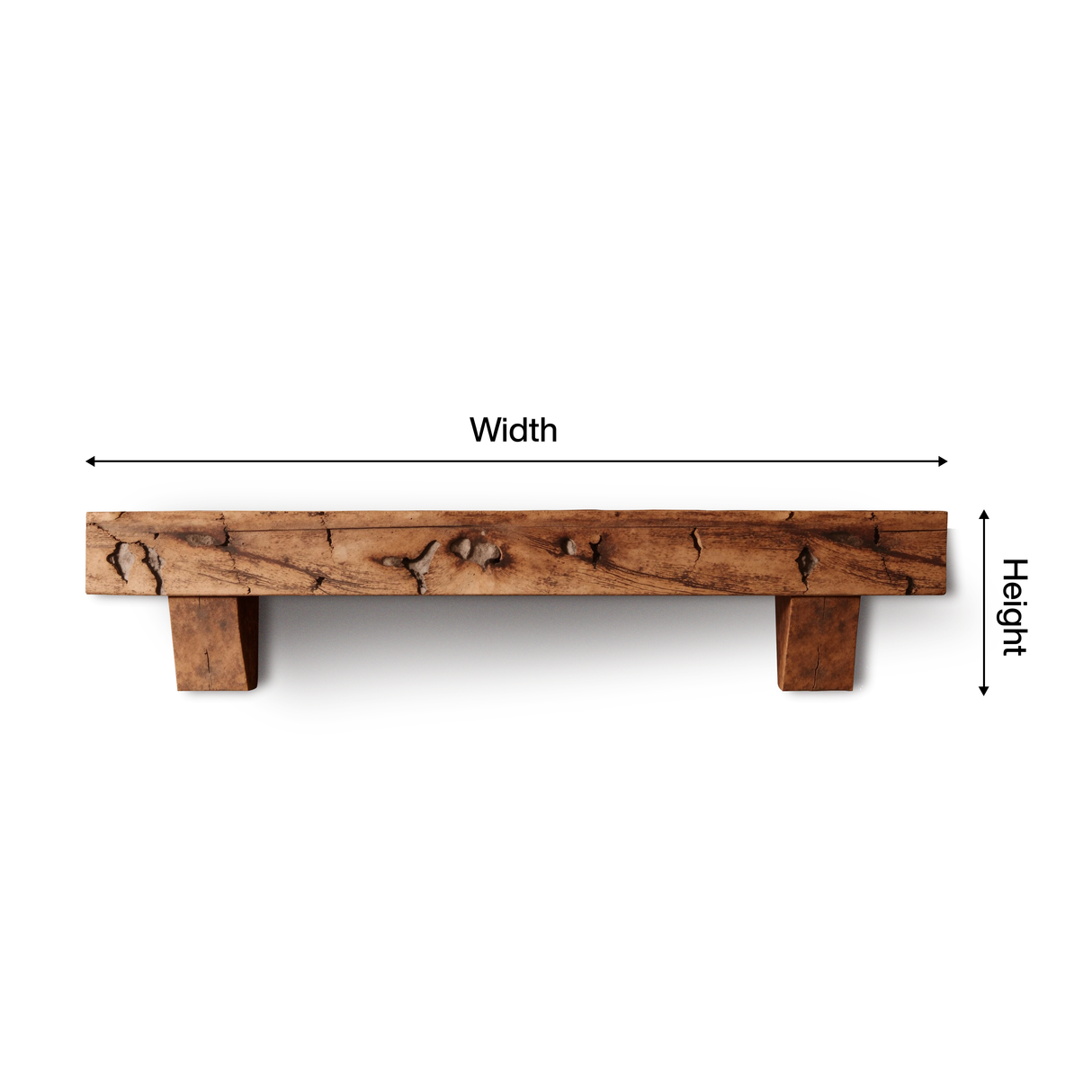 Rustic Fireplace Mantel Beam For Cozy Living Room Decor