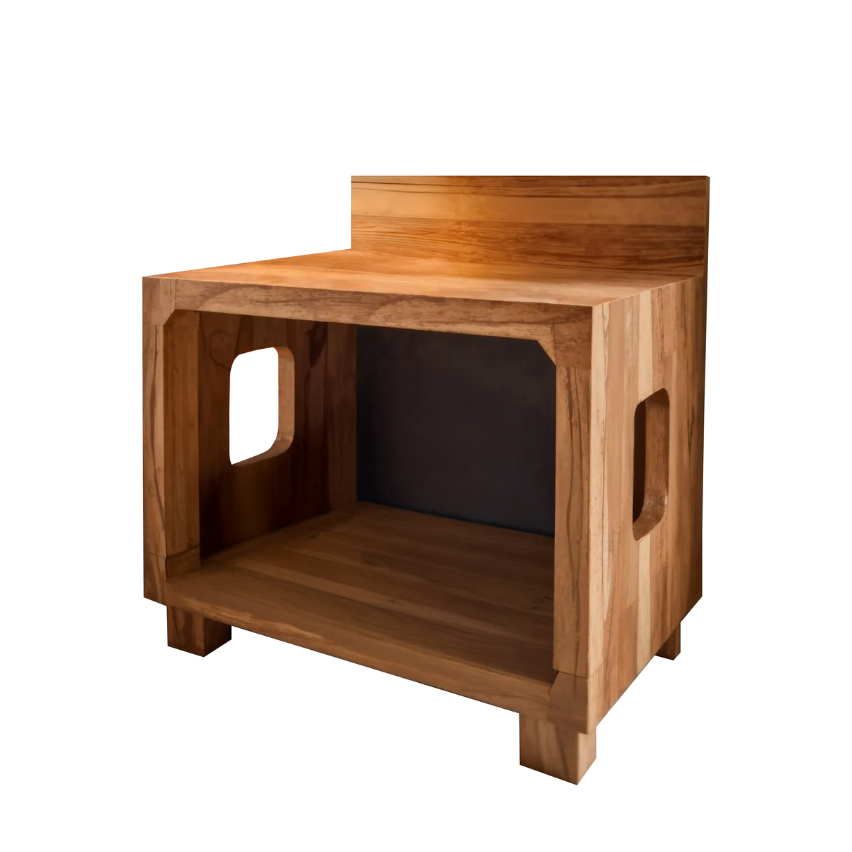 Modern Nightstand With Pet Bed For Small Spaces